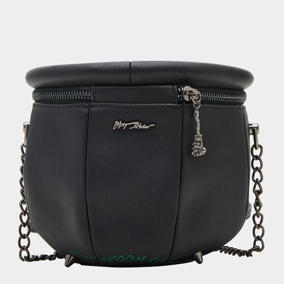 Betsey Johnson Kitsch Feelin Popular Black Witches Caludron NWT - Picture 5 of 9